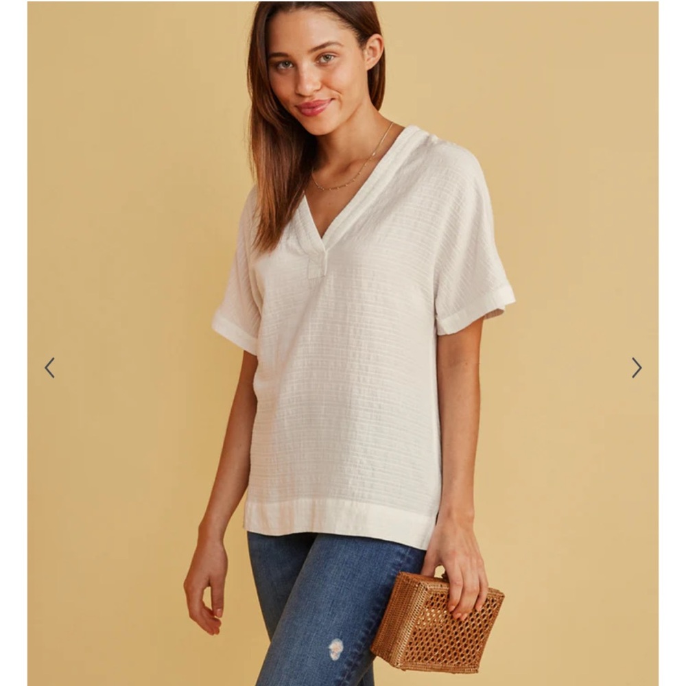 Marine Layer | Bali Tunic in Shadow Stripe | size Small